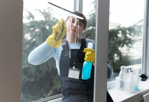 Nettoyage de vitres intérieures et extérieures à Juranville